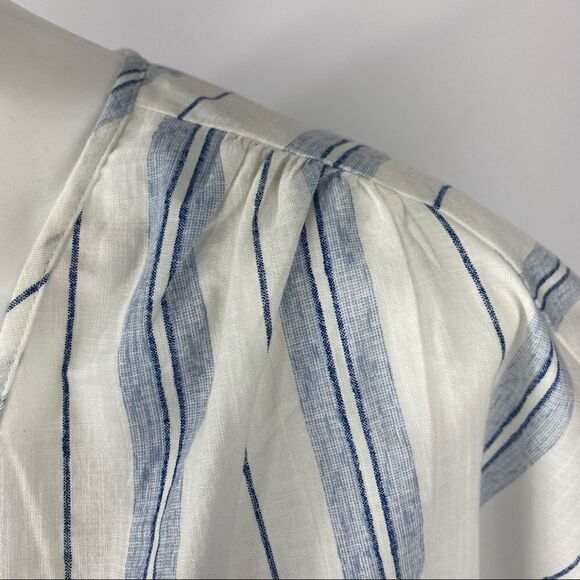 H&M Logg Lagenlook Pullover Striped Blouse - Picture 6 of 16